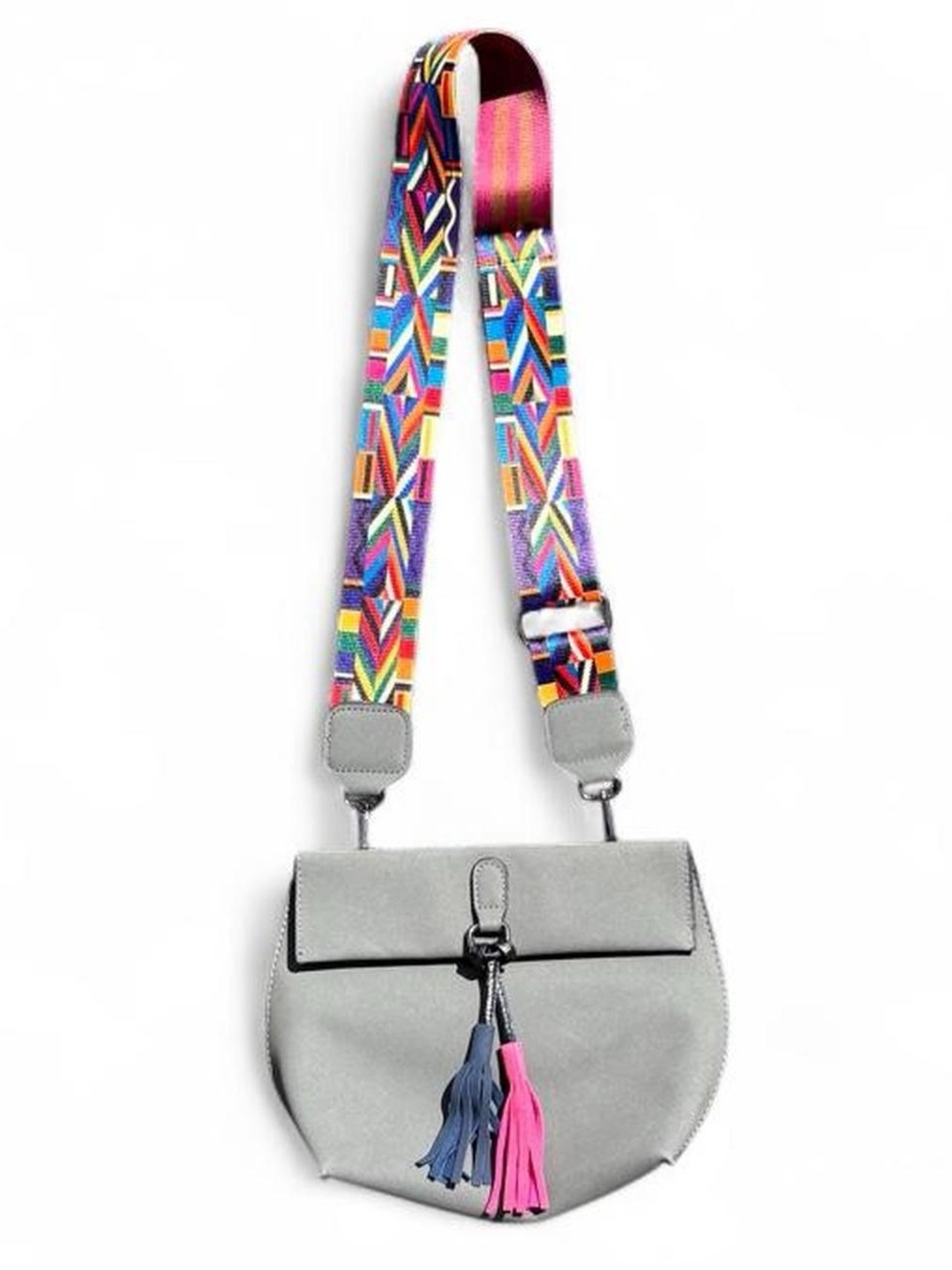 Threaded Pear guitar strap crossbody bag in vegan leather